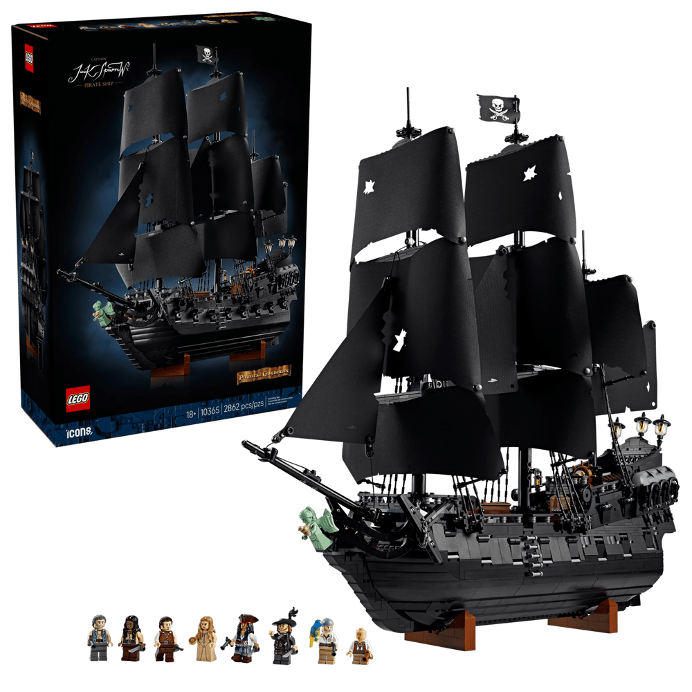 Le bateau pirate du capitaine Jack Sparrow
