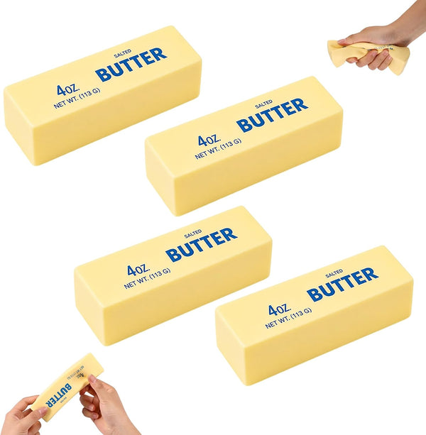 4pcs Squishy beurre