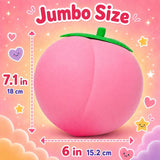 Squishy Pêche Géante Rose