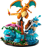 Florizarre, Dracaufeu et Tortank
