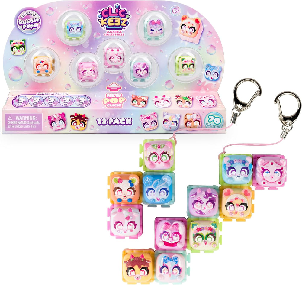 Clickeez Series 3 – Pack de 12 Bubble Pops